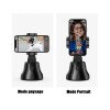 Support Rotatif Intelligent 360° – Détecteur De Mouvement – Noir 
