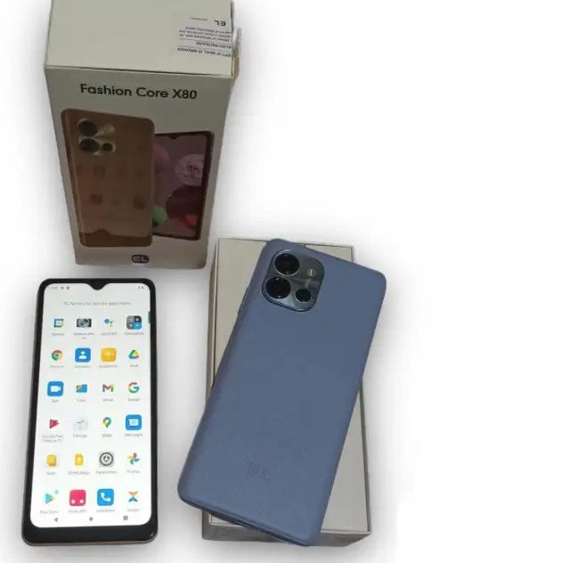 Smartphone Fashion Core X80 EL 64GB/4GB de RAM – Noir 