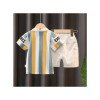 fashion Ensemble Polo + Shorts Pour Enfants