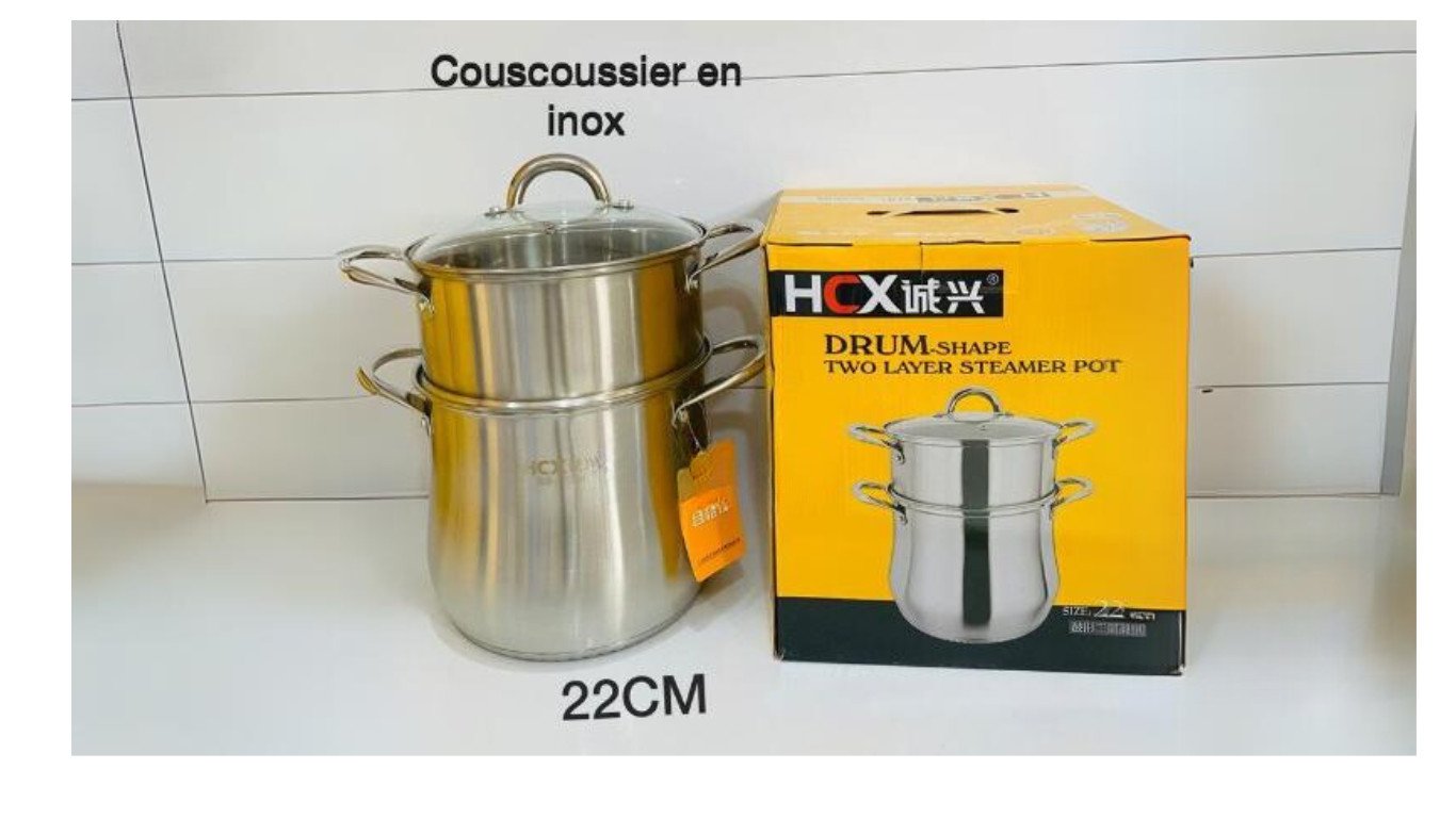 Couscoussier en inox