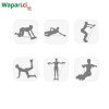 Revoflex Xtreme Nouveau noyau Double Roues Teintures Thin Fitness Amincissant abdominal Entraînement de formation Gym Équipement d'exercices de gymnastique