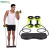 Revoflex Xtreme Nouveau noyau Double Roues Teintures Thin Fitness Amincissant abdominal Entraînement de formation Gym Équipement d'exercices de gymnastique
