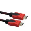 Câble HDMI 15 Mètres Tissés Avec Le Métal En Alliage De Zinc