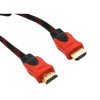 Câble HDMI 15 Mètres Tissés Avec Le Métal En Alliage De Zinc