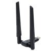 Adaptateur Wi-Fi ultra rapide Pix-Link, 1200 Mbps deux bandes à 2,4 GHz sur Wi-Fi 5GHz