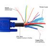  VGA, VGA-VGA Standard 15-poliger VGA-Stecker auf VGA-Stecker, 3 + 6, 3 m 