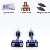  VGA, VGA-VGA Standard 15-poliger VGA-Stecker auf VGA-Stecker, 3 + 6, 3 m 