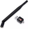Cle WIFI USB WLAN Dongle 150Mbps 5dBi Wireless Adapter 2.4G 802.11 Network Noir