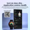 oraimo Watch 2R Montre intelligente TFT IP68 de 1,39 pouces